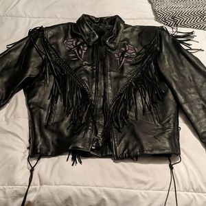 Vintage leather jacket